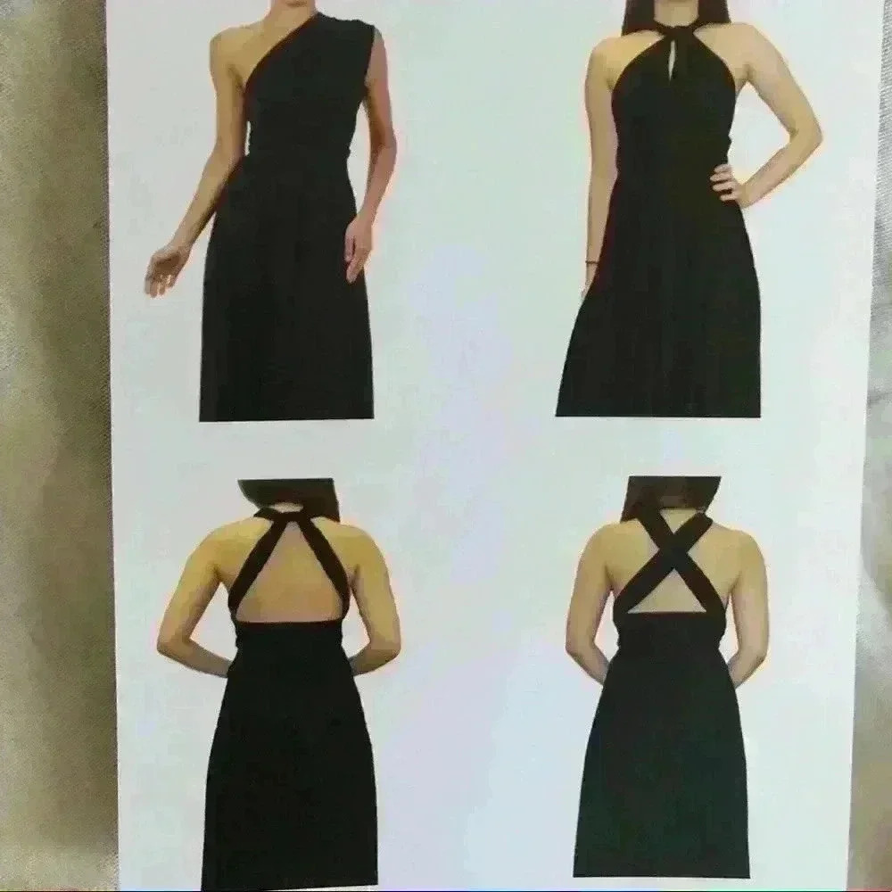Multi-way red gown - Picture 11 of 12